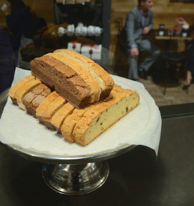 Biscottis at Trees Organic Coffee & Roasting House