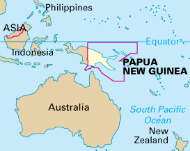 PNG map
