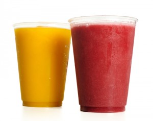 Real fruit smoothies from Trees Organic