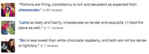 Recent Reviews of Trees Organic Cheesecake on Yelp