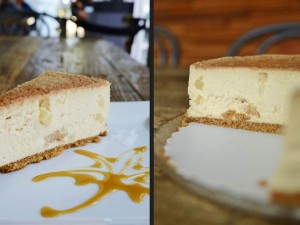 Apple Crumble Cheesecake by Trees Organic Coffee & Roasting House - Vancouver