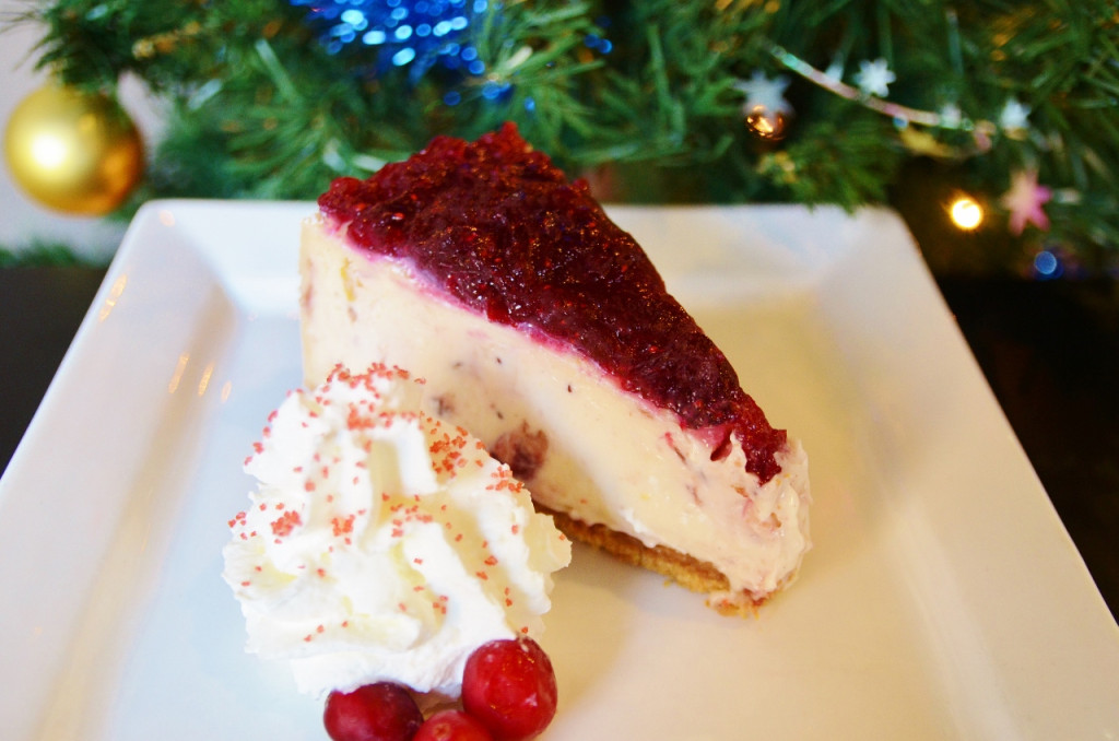 Cranberry Orange Cheesecake by Trees Organic