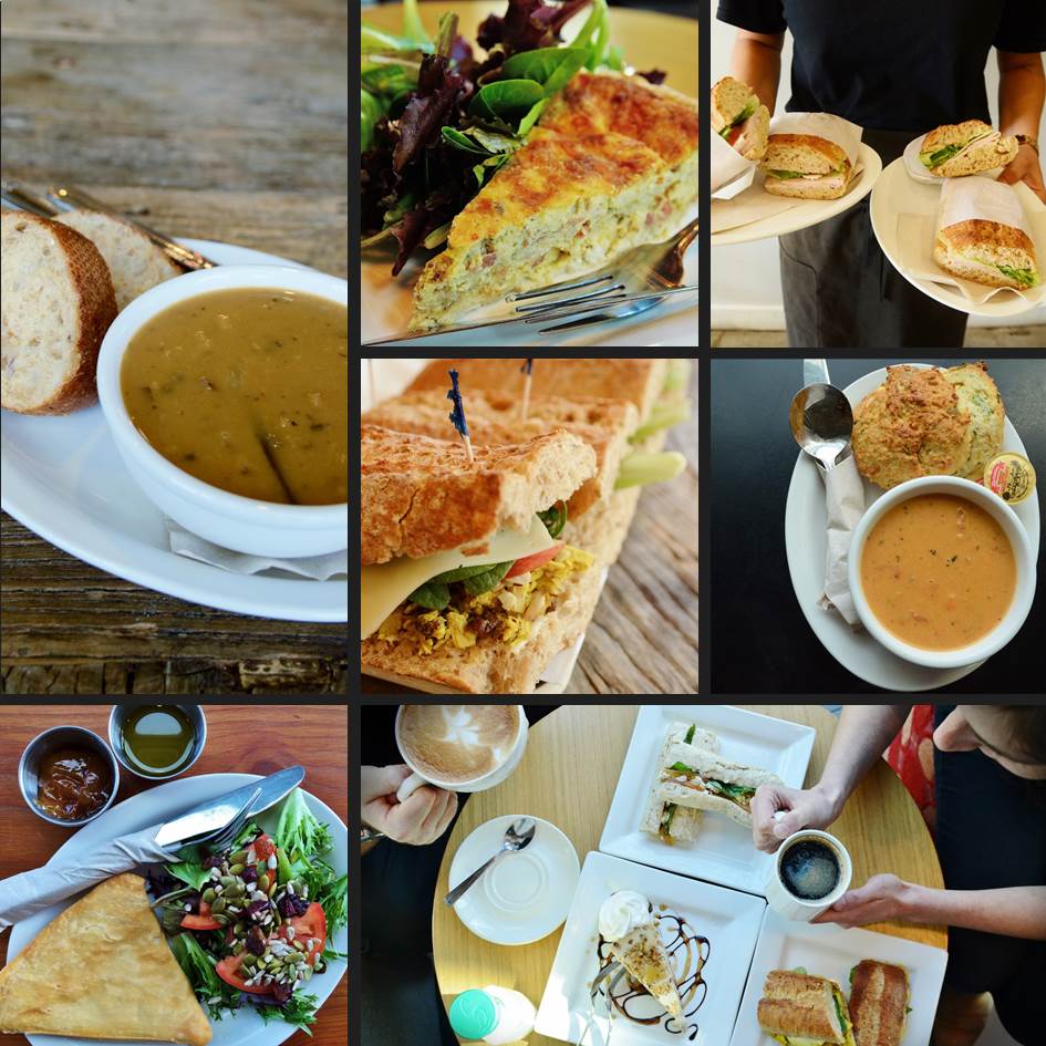 Lunches at Trees Organic Coffee & Roasting House