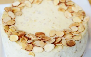 Almond Marzipan Cheesecake - Trees Organic Coffee & Roasting House