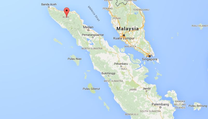 Takengon Sumatra Google Map
