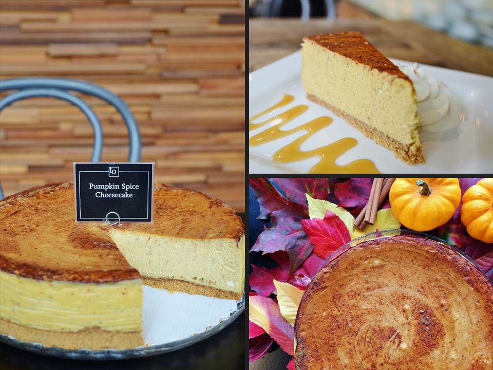 Pumpkin Spice Cheesecake by Trees Organic Coffee and Roasting House