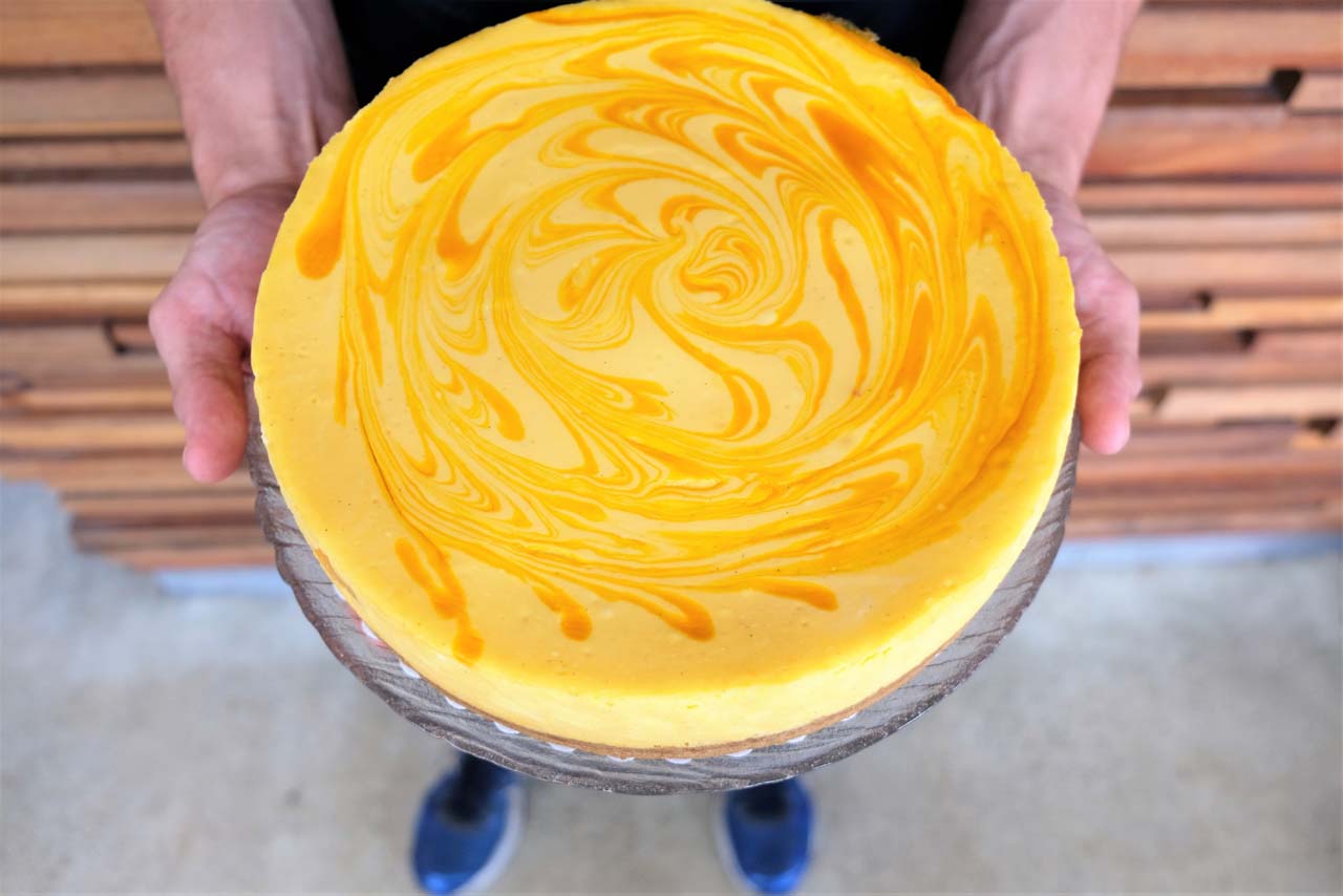 Mango Splash Cheesecake - Trees Organic 