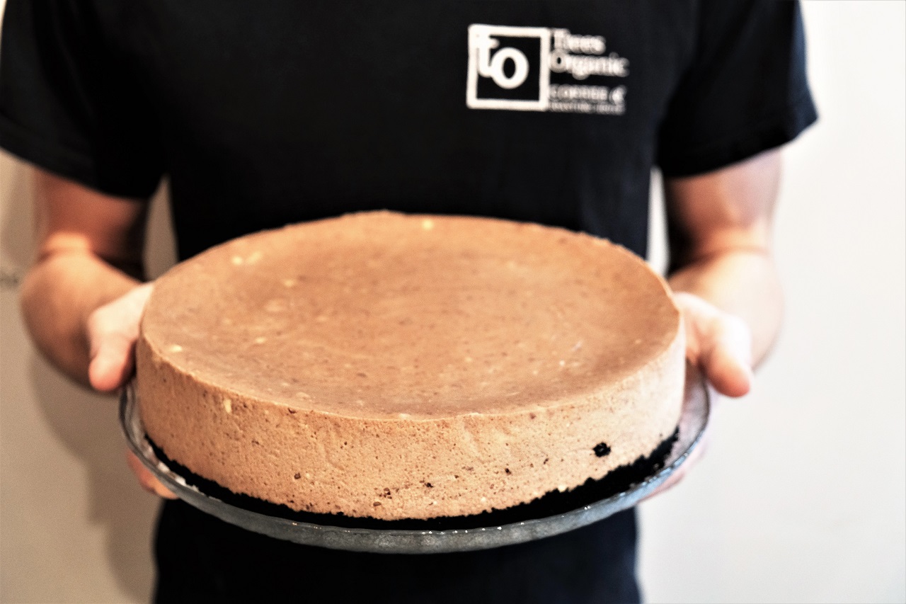 Chocolate Orange Cheesecake by Trees Organic Coffee