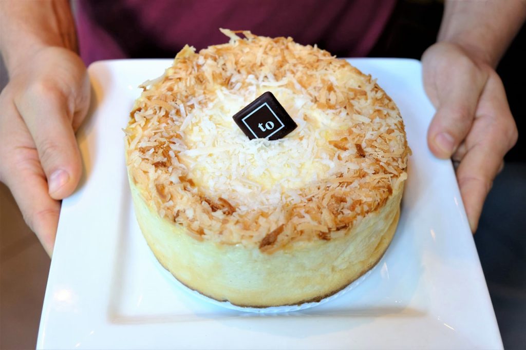 Coconut Dream Cheesecake by Trees Organic Coffee