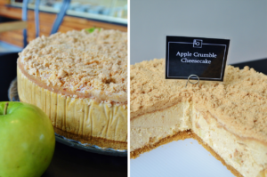 Apple Crumble Cheesecake by Trees Organic Coffee