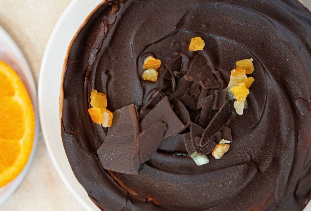 CHOCOLATE ORANGE CHEESECAKE